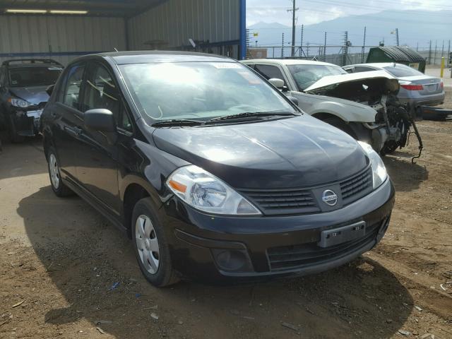 3N1CC1AP0BL421229 - 2011 NISSAN VERSA S BLACK photo 1