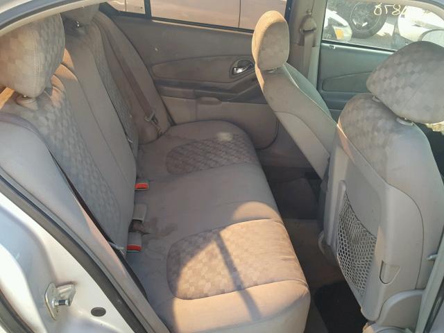 1G1ZT54834F111374 - 2004 CHEVROLET MALIBU LS ნაცრისფერი ფოტო 6