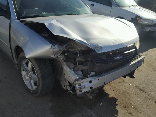 1G1ZT54834F111374 - 2004 CHEVROLET MALIBU LS ნაცრისფერი ფოტო 9