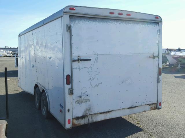 4P2AB16207U082251 - 2007 PACE TRAILER WHITE photo 4