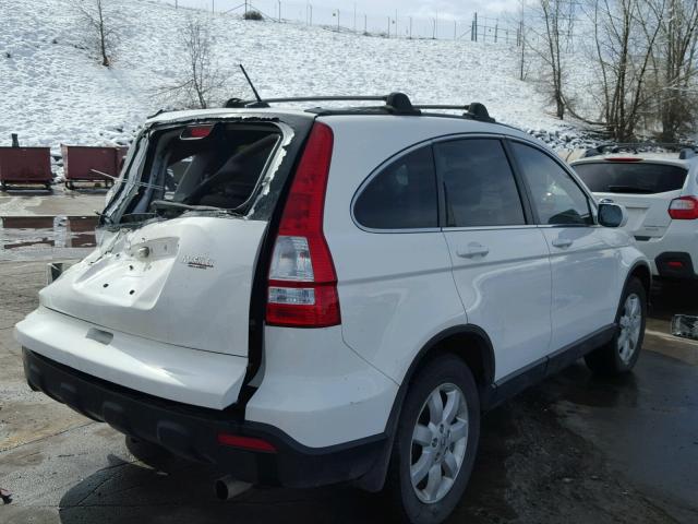 5J6RE48729L054181 - 2009 HONDA CR-V EXL WHITE photo 4