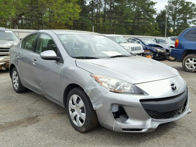 JM1BL1TF6D1774792 - 2013 MAZDA 3 I SILVER photo 1