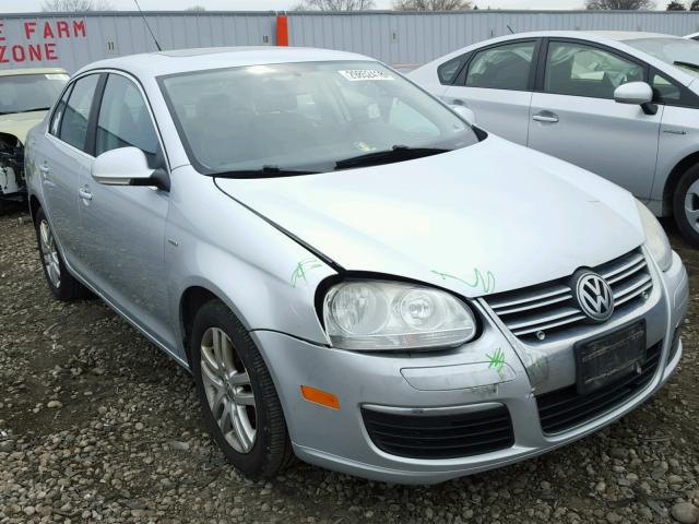 3VWEF71K87M176523 - 2007 VOLKSWAGEN JETTA WOLF SILVER photo 1