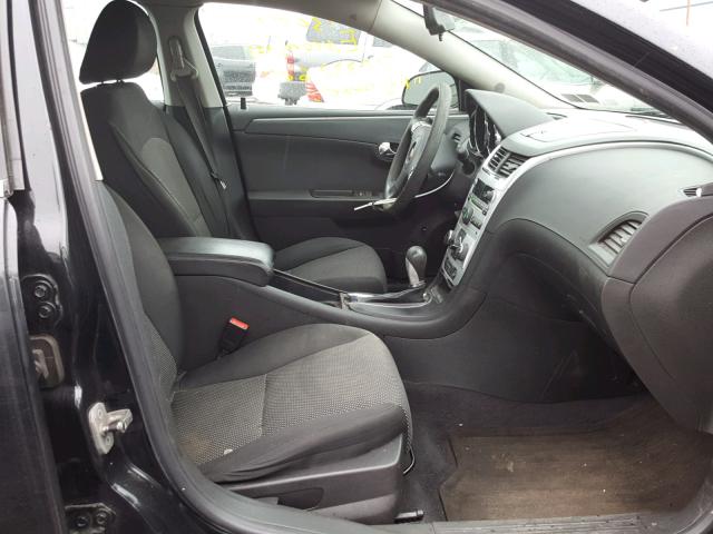 1G1ZC5EB5AF307449 - 2010 CHEVROLET MALIBU 1LT BLACK photo 5