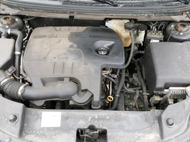 1G1ZC5EB5AF307449 - 2010 CHEVROLET MALIBU 1LT BLACK photo 7