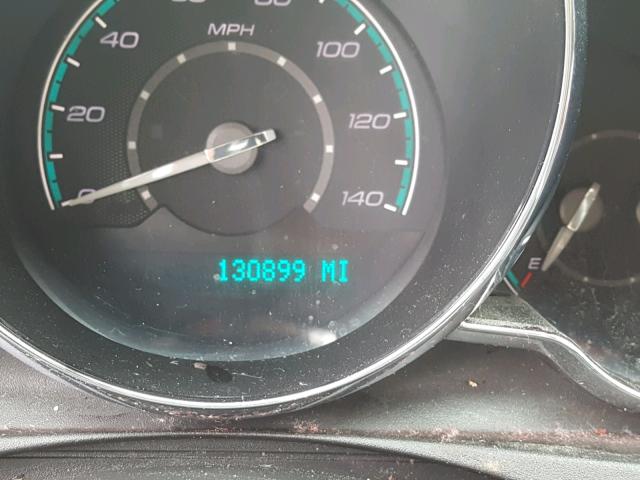 1G1ZC5EB5AF307449 - 2010 CHEVROLET MALIBU 1LT BLACK photo 8