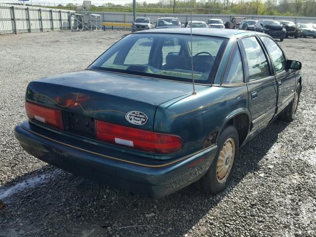 2G4WB52K0T1498575 - 1996 BUICK REGAL CUST GREEN photo 4