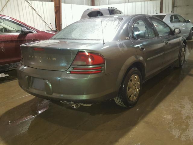 1B3AJ46U51N700251 - 2001 DODGE STRATUS SE GREEN photo 4