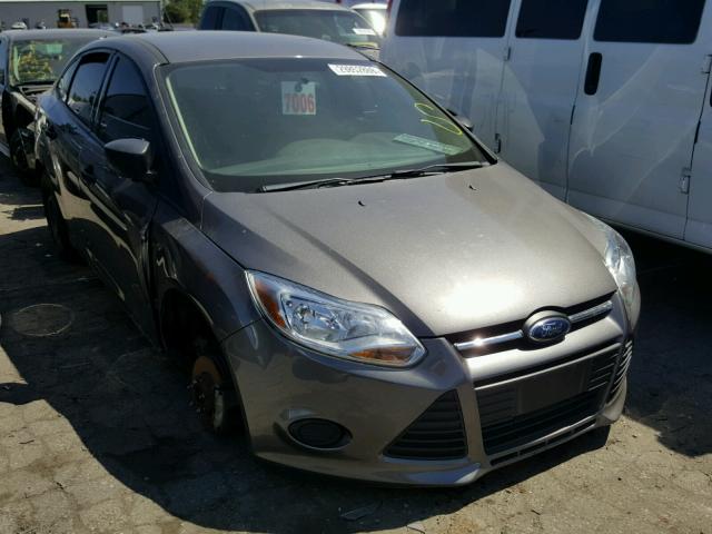 1FADP3E22EL461799 - 2014 FORD FOCUS S GRAY photo 1