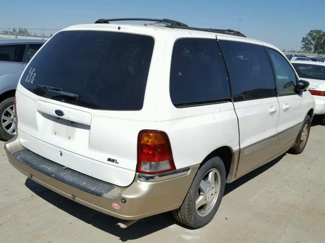 2FMZA534XYBB16893 - 2000 FORD WINDSTAR S WHITE photo 4