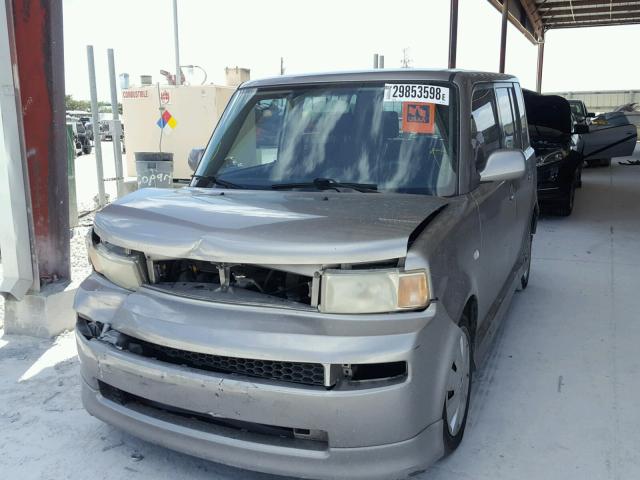 JTLKT324X64123375 - 2006 TOYOTA SCION XB ვერცხლისფერი ფოტო 2