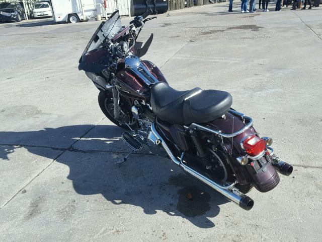 1HD1KBW116Y607303 - 2006 HARLEY-DAVIDSON FLHXI MAROON photo 3