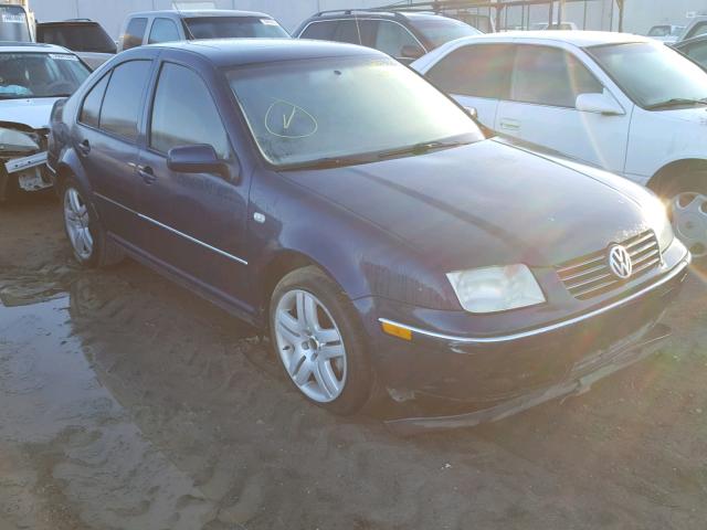 3VWSE69M14M120683 - 2004 VOLKSWAGEN JETTA GLS BLUE photo 1