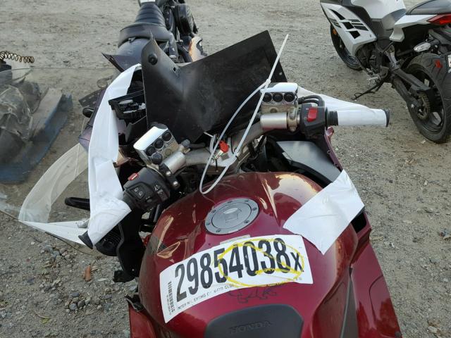 JH2SC510X5M301166 - 2005 HONDA ST1300 BURGUNDY photo 5