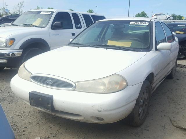 1FAFP66L1WK279164 - 1998 FORD CONTOUR LX WHITE photo 2