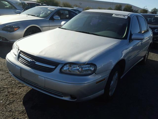 1G1NE52J12M530993 - 2002 CHEVROLET MALIBU LS SILVER photo 2