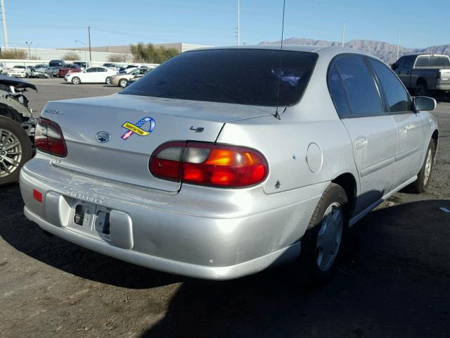 1G1NE52J12M530993 - 2002 CHEVROLET MALIBU LS ვერცხლისფერი ფოტო 4