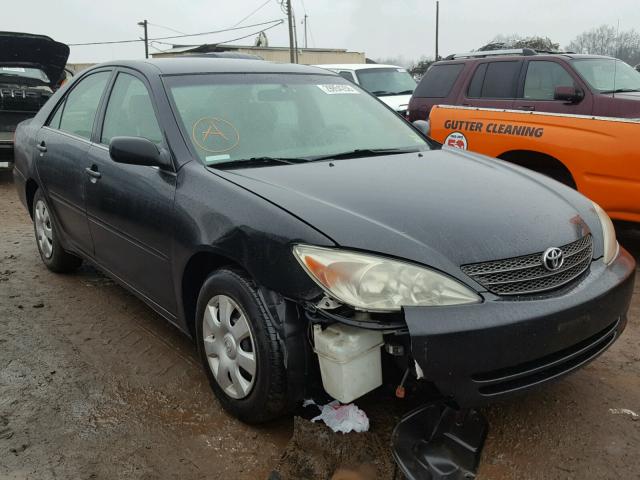 4T1BE32K04U322982 - 2004 TOYOTA CAMRY LE BLACK photo 1