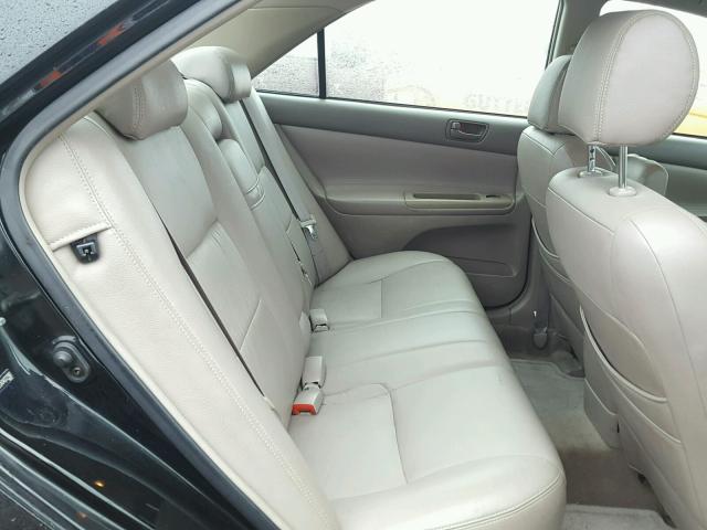 4T1BE32K04U322982 - 2004 TOYOTA CAMRY LE BLACK photo 6