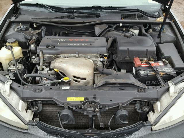 4T1BE32K04U322982 - 2004 TOYOTA CAMRY LE BLACK photo 7