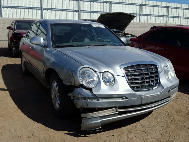KNALD124945016436 - 2004 KIA AMANTI SILVER photo 1