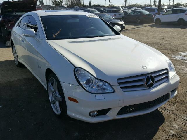 WDDDJ77X97A093590 - 2007 MERCEDES-BENZ CLS 63 AMG WHITE photo 1