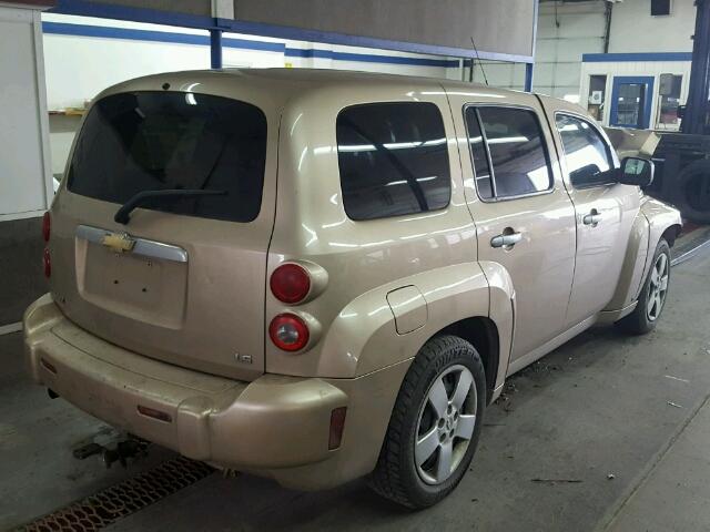 3GNDA13D06S512062 - 2006 CHEVROLET HHR LS GOLD photo 4