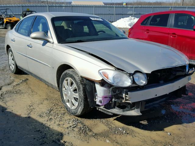 2G4WC582681265067 - 2008 BUICK LACROSSE C BEIGE photo 1