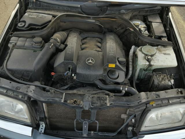 WDBHA29G6YA821555 - 2000 MERCEDES-BENZ C 280 BLACK photo 7