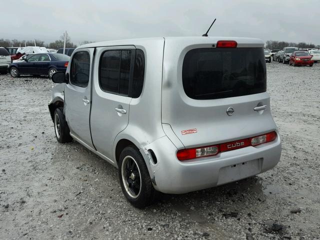 JN8AZ2KR5DT302247 - 2013 NISSAN CUBE S SILVER photo 3