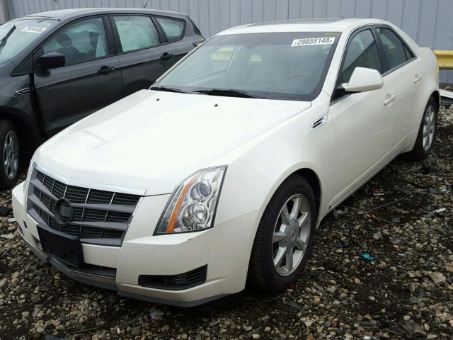 1G6DG577380156593 - 2008 CADILLAC CTS CREAM photo 2