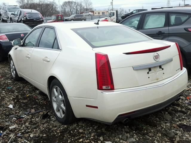 1G6DG577380156593 - 2008 CADILLAC CTS CREAM photo 3