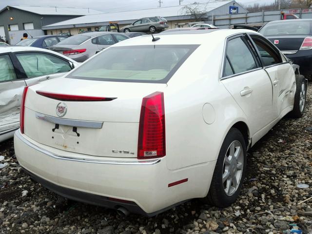 1G6DG577380156593 - 2008 CADILLAC CTS CREAM photo 4