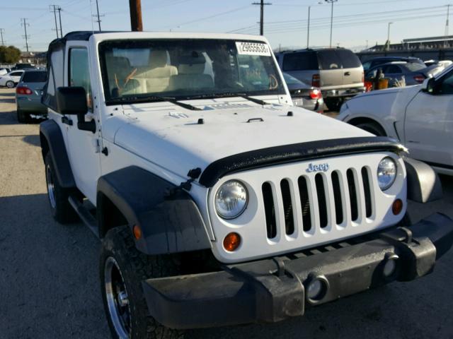 1C4AJWAG2CL126282 - 2012 JEEP WRANGLER S WHITE photo 1