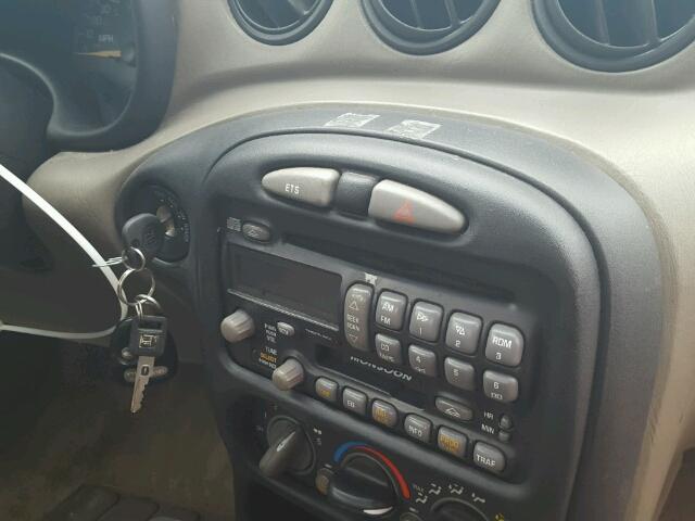 1G2NF52T51M524980 - 2001 PONTIAC GRAND AM S 棕色 照片 9