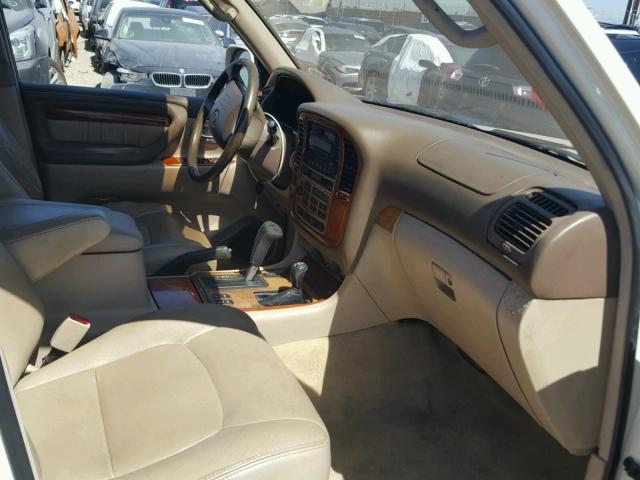 JT6HT00WXX0046113 - 1999 LEXUS LX 470 GOLD photo 5