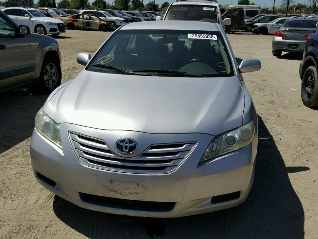 4T1BK46K37U518833 - 2007 TOYOTA CAMRY NEW SILVER photo 9