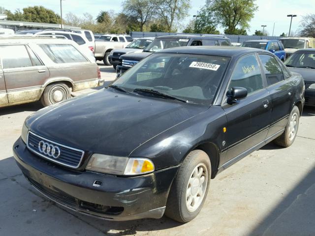 WAUCB88D9VA107513 - 1997 AUDI A4 1.8T QU BLACK photo 2