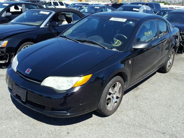 1G8AN12F25Z104239 - 2005 SATURN ION LEVEL BLACK photo 2