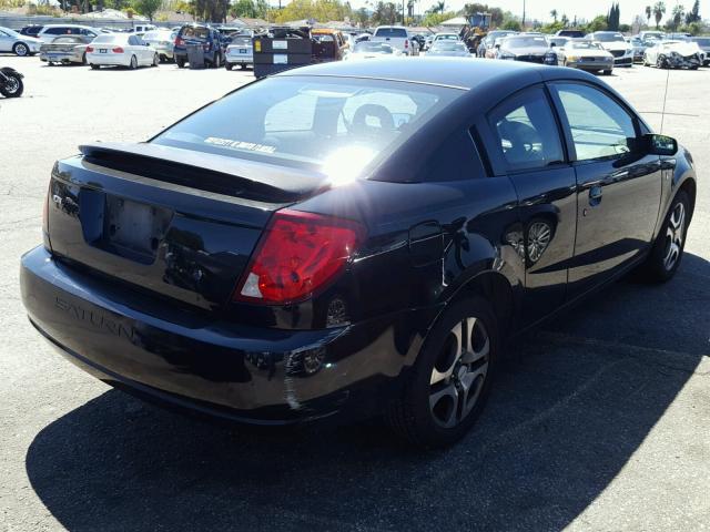 1G8AN12F25Z104239 - 2005 SATURN ION LEVEL BLACK photo 4