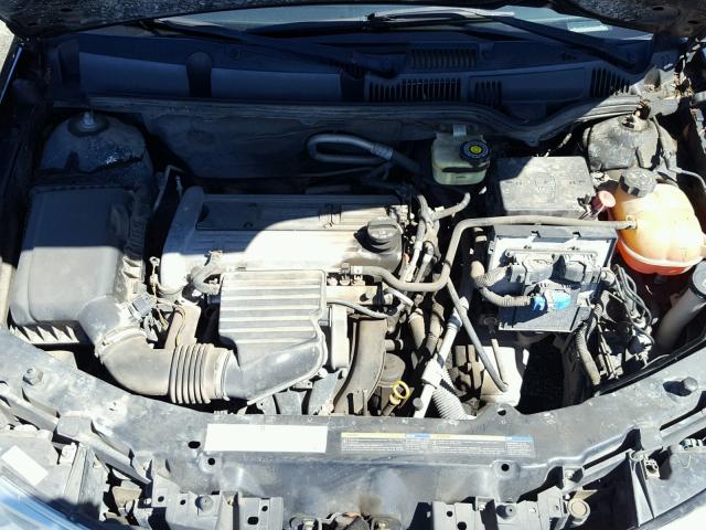 1G8AN12F25Z104239 - 2005 SATURN ION LEVEL BLACK photo 7