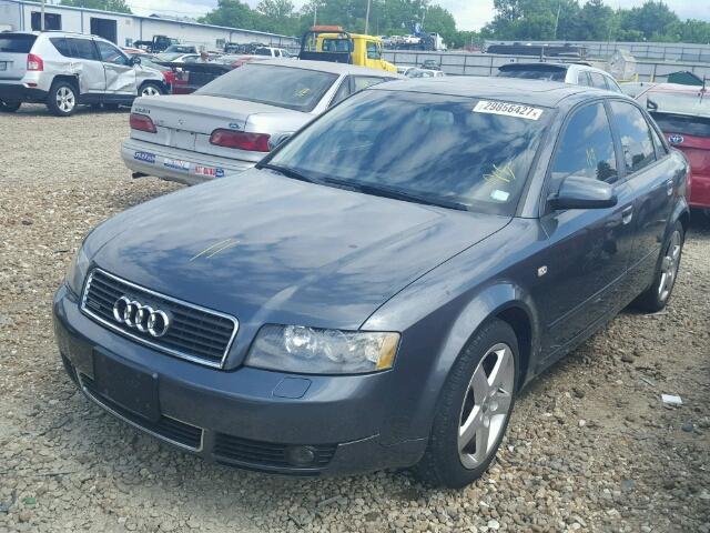 WAULC68E95A058470 - 2005 AUDI A4 1.8T QU GRAY photo 2