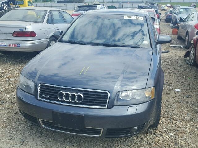 WAULC68E95A058470 - 2005 AUDI A4 1.8T QU GRAY photo 7