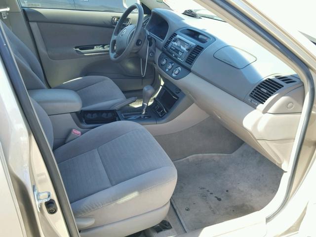 4T1BE32K76U121115 - 2006 TOYOTA CAMRY LE BEIGE photo 5