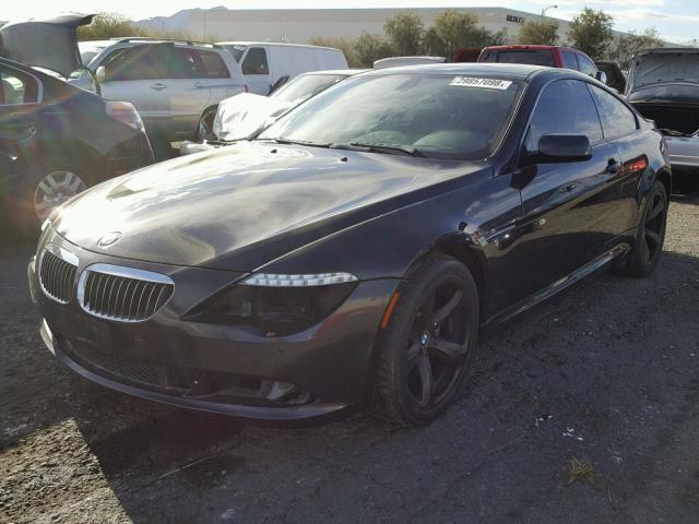 WBAEA53528CV91155 - 2008 BMW 650 I BLACK photo 2