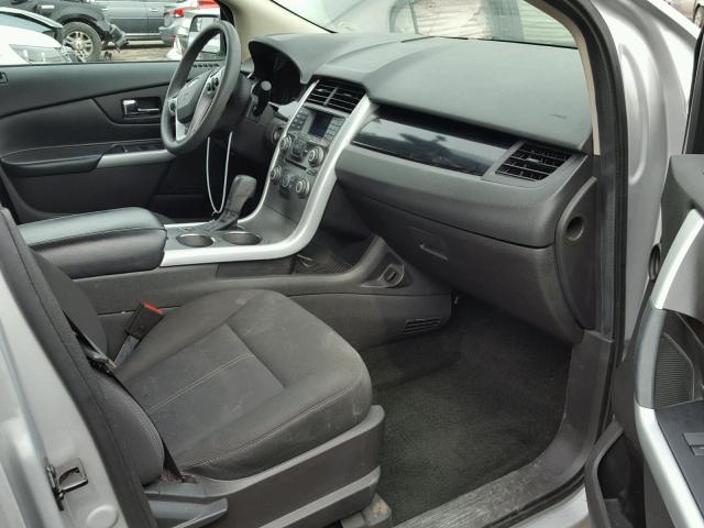 2FMDK3GC8BBB53669 - 2011 FORD EDGE SE SILVER photo 5