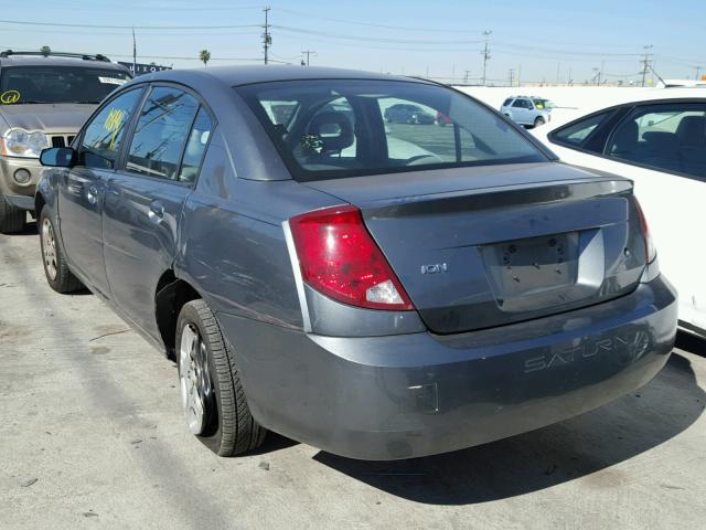 1G8AZ52F55Z123346 - 2005 SATURN ION LEVEL CHARCOAL photo 3