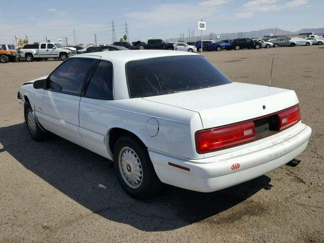 2G4WB12L0S1464605 - 1995 BUICK REGAL CUST WHITE photo 3