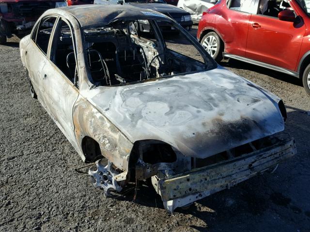 KNADC125156401470 - 2005 KIA RIO BURN photo 1