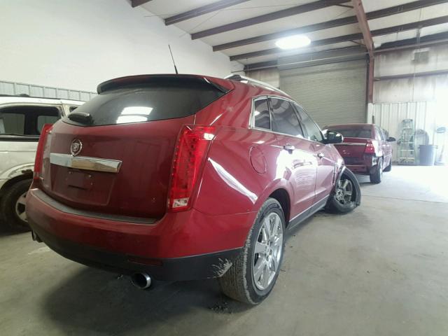 3GYFNBEY1BS553221 - 2011 CADILLAC SRX PERFOR MAROON photo 4